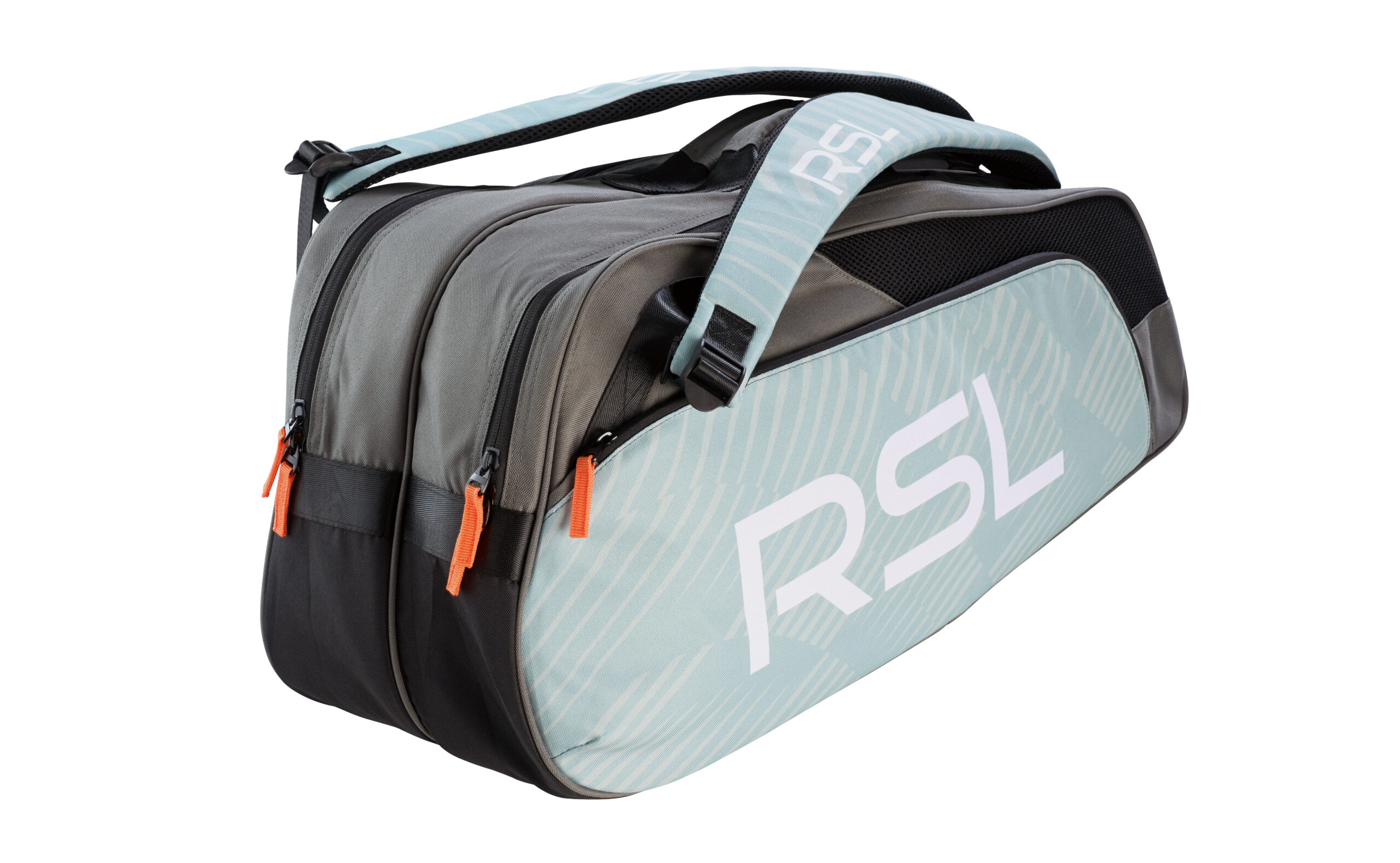 RSL Team Racket Bag x 6 Green - Image 2